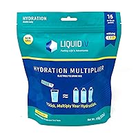 Liquid Iv, Lemon Lime Hydration Pouch, 16 Count (Pack of 1)