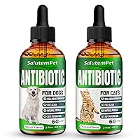 Natural Herbal Supplements for Dogs and Cats | Cat Vitamins and Supplements | Liquid Multivitamin for Dogs | Pet Vitamin | 2 Oz Bundle