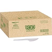 Eco-Products PSM Knife, 7-inch, White, Case of 1000 - EP-S001