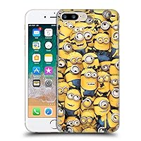 Head Case Designs Officially Licensed Despicable Me Pattern Funny Minions Hard Back Case Compatible with Apple iPhone 7 Plus/iPhone 8 Plus