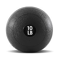 ProsourceFit Slam Medicine Balls 5, 10, 15, 20, 25, 30, 50lbs Smooth and Tread Textured Grip Dead Weight Balls for Strength and Conditioning Exercises, Cardio and Core Workouts