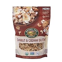 Nature's Path Organic Gluten Free Coconut and Cashew Butter Granola, 11 Ounce (Pack of 8), Non-GMO