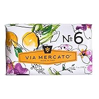 Italian Soap Bar (200 g), No. 6 - Fig, Orange Blossom & Cedarwood