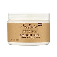 SheaMoisture Smoothing Body Scrub Manuka Honey To Reduce Rough Skin Exfoliating Body Scrub with Fair Trade Shea Butter 11.3 oz