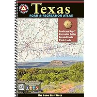 Texas Road & Recreation Atlas - 2nd Edition, 2022 (Benchmark Road & Recreation Atlases)