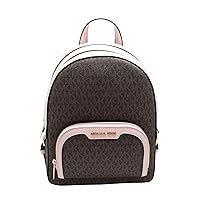 Michael Kors Jaycee Medium Logo Backpack (Powder Blush) 35S2G8TB2B-424