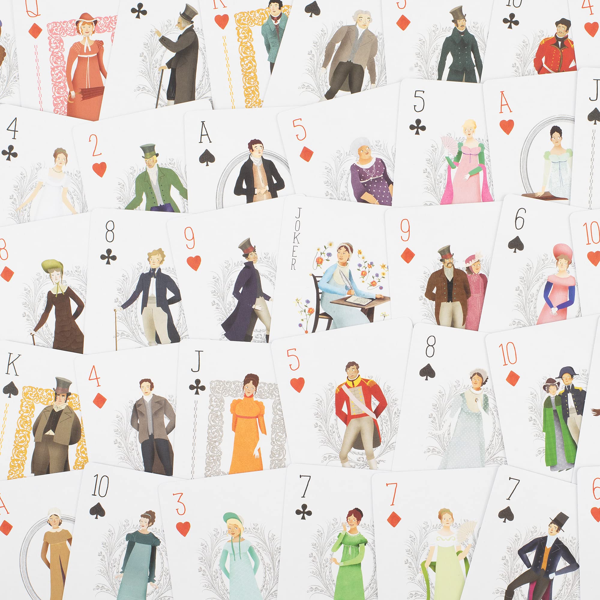 Jane Austen Playing Cards: Rediscover 5 Regency Card Games