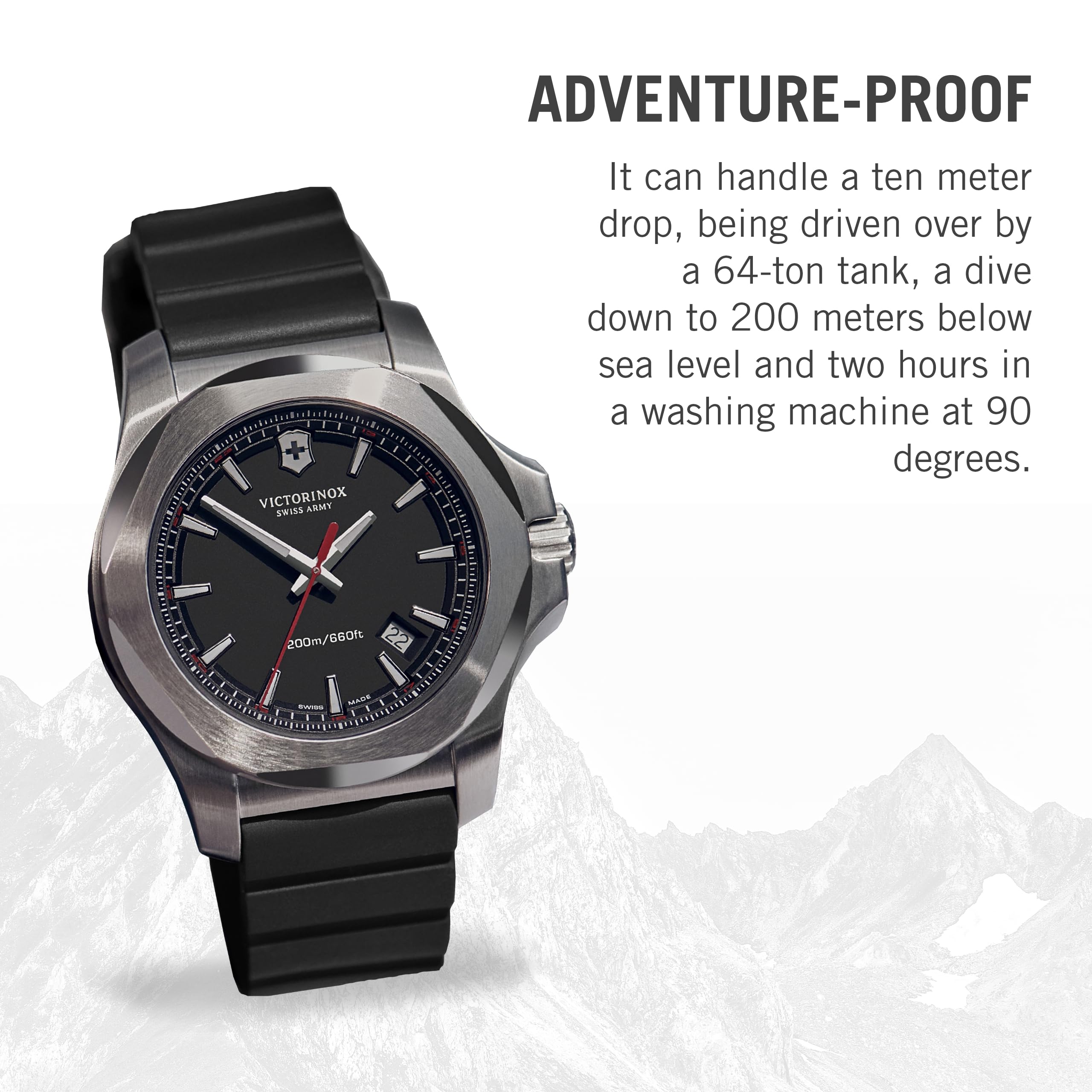 Victorinox Alliance I.N.O.X. Analog Quartz Watch - Timeless Wristwatch
