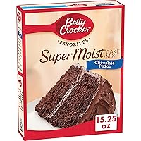 Betty Crocker Super Moist Chocolate Fudge Cake Mix, 15.25 oz.