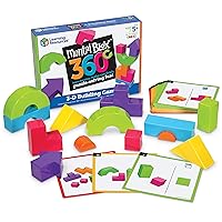 Learning Resources Mental Blox 360 Degree 3-D Building Game - 55 Pieces, Ages 5+ Educational Board Games, Mental Puzzles for Kids, Brain Teaser Games
