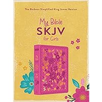 Holy Bible: My Bible Skjv for Girls - Pink and Gold Florals