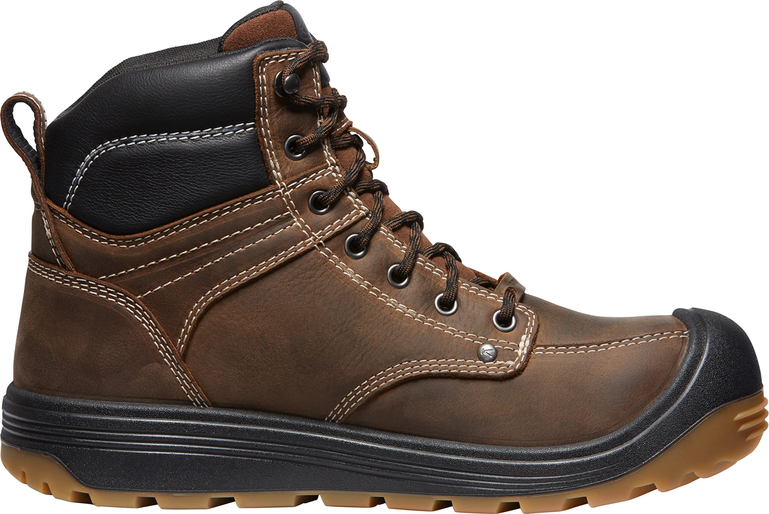 KEEN Utility Men's Fort Wayne 6” Waterproof Composite Toe Wedge Work Boots