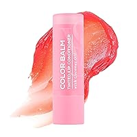 Victoria's Secret Color Balm Tinted Lip Conditioner in Watermelon, Nourishing Lip Balm for Women with Coconut Oil, Shea Butter & Vitamin E, Color Balm