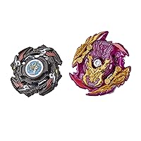Beyblade Burst Surge Dual Collection Pack Hypersphere Zone Balkesh B5 and Slingshock Wraith Driger F Battling Game Top Toys