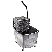 6G/2635-3G 35 QT Side Press Mop Bucket Wringer Combo