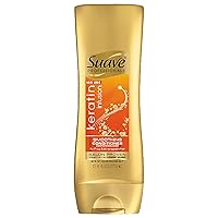 Suave Professionals Smoothing Conditioner, Keratin Infusion, 12.6 Fl Oz (Pack of 2)