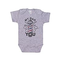 Baby Barber Outfit/My Dad Will Cut You/Barber Onesie/Unisex Newborn Bodysuit
