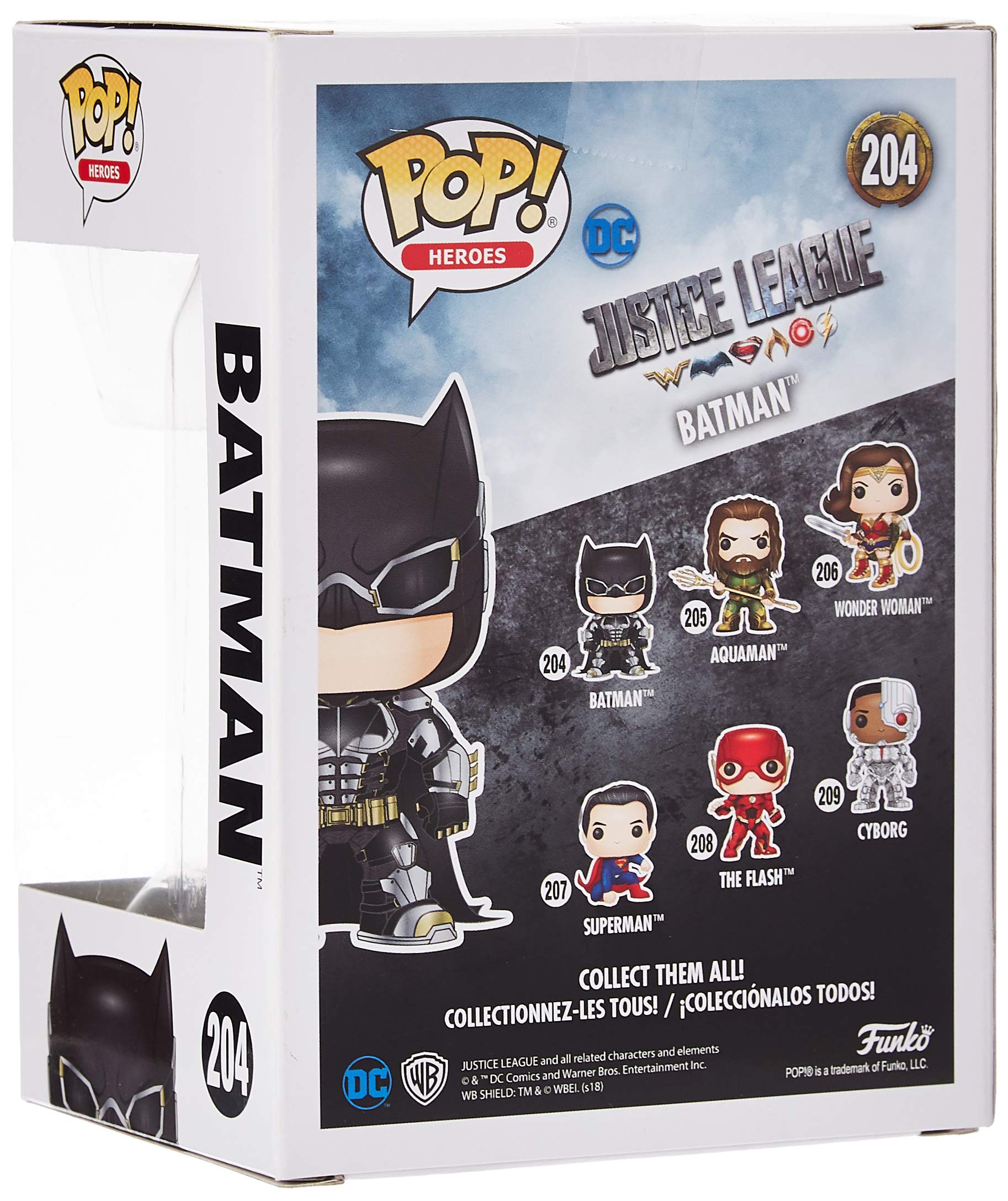 Mua Funko POP! Movies: DC Justice League – Batman Toy Figure trên Amazon Mỹ  chính hãng 2023 | Fado