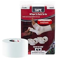 Mueller Sports Medicine to Go Athletic Tape, Adhesive for Sports and Home Use, 1.5
