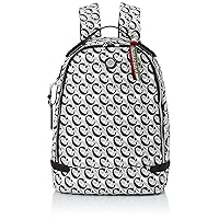 Orobianco Oro-gram 'Vacanza' Rucksack, Authentic, Can Store A4/13.3 Inch Laptops, White