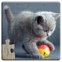 Cat Games Jigsaw Puzzles for Kids and Adults - Fun offline relaxing puzzle game - Free trial edition