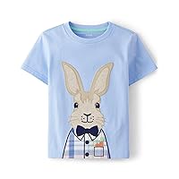 Boys' and Toddler Embroidered Graphic Short Sleeve T-Shirts