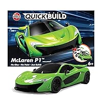 Quickbuild McLaren P1 Green Snap Together Plastic Model Kit J6021 for ages 5 years to 18 years