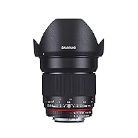 Samyang SY16M-P 16mm f/2.0 Aspherical Wide Angle Lens for Pentax KAF Cameras