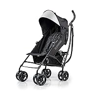 Summer InfantLightweight Stroller with Aluminum Frame, Large Seat, 4 Position Recline, Extra Large Storage - For Infants, Travel and More