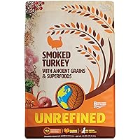 Unrefined Smoked Turkey with Ancient Grains & Superfoods Dry Dog & Puppy Food, 25 lb.
