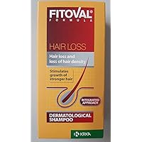 Fitoval Hair-Loss Shampoo - Stimulates Growth & Fights Excessive Hair-Shedding / Thinning - With Arnica, Rosemary & Glycogen - 100ml