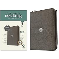 NLT Compact Giant Print Zipper Bible, Filament-Enabled Edition (LeatherLike, Woven Cross Gray, Indexed, Red Letter) NLT Compact Giant Print Zipper Bible, Filament-Enabled Edition (LeatherLike, Woven Cross Gray, Indexed, Red Letter) Imitation Leather