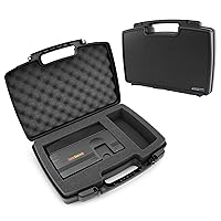 CASEMATIX Gaming Console Travel Case Compatible with Konami TurboGrafx-16 Mini Hardware and Controller, Mini Hard Shell Carrying Case with Foam, Includes Case Only