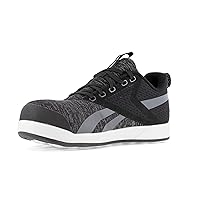 Reebok Women's Rb236 Ever Road 3.0 DMX Work Construction Oxford Shoe Black and Grey Safety