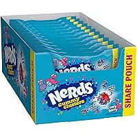 Nerds Gummy Clusters Candy, Very Berry, 3 Ounce (Pack of 12)