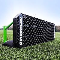 QUICKPLAY Replay Station Soccer Rebound Board - Portable Dual Surface Soccer Rebounder with Adjustable Angle - Soccer Training Equipment for Control, Passing Practice