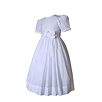 Carouselwear Classic Holy Communion Girls Dress Hand Embroidered
