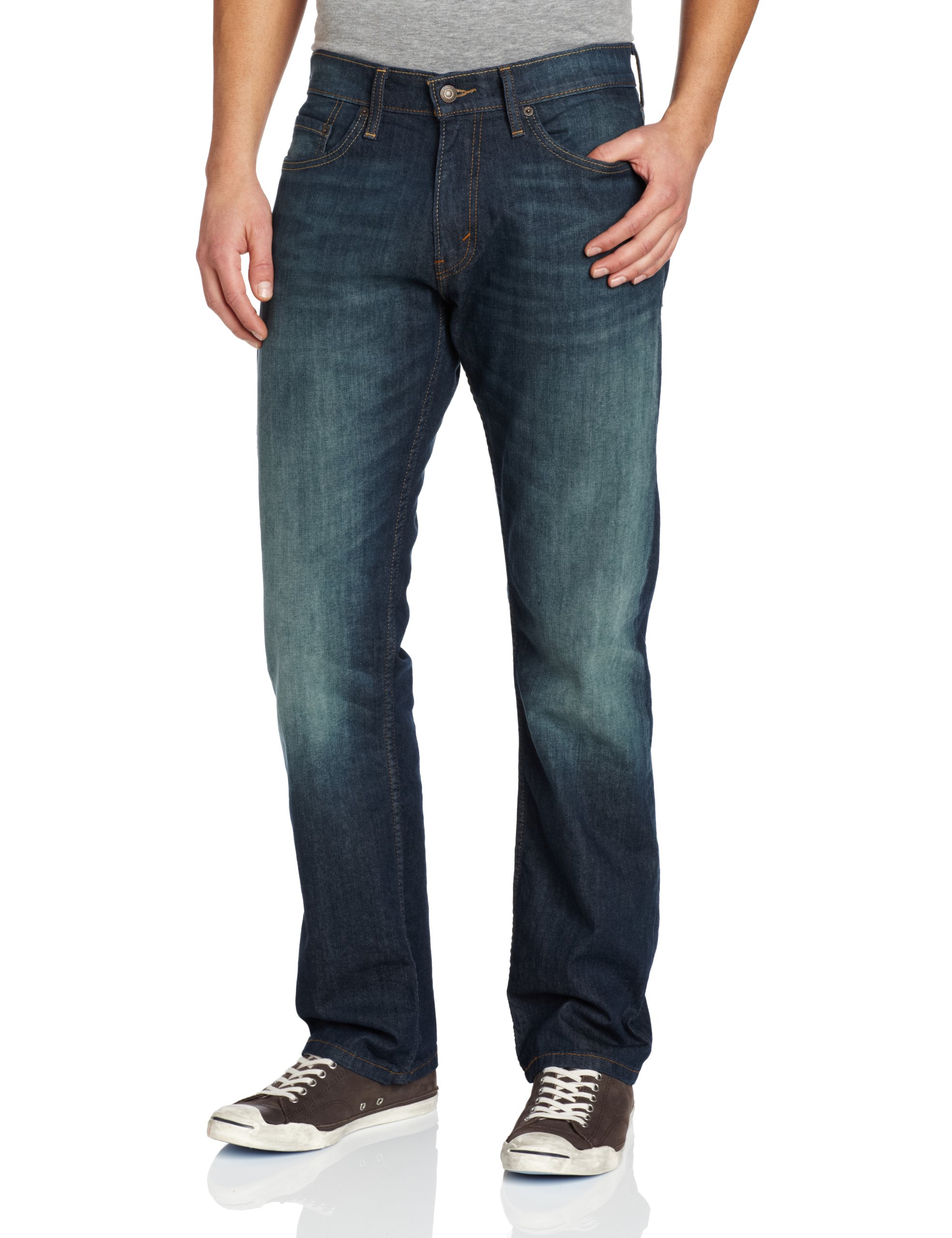 Levi's Men's 514 Straight Fit Jeans, Midnight-Stretch, 38W x 32L