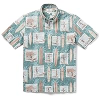 Reyn Spooner Men's Hawaiian Aloha Shirt - Button Front