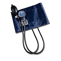 Labtron Manual Blood Pressure Monitor, Blue Adult L Cuff, Labstar Deluxe Aneroid Sphygmomanometer