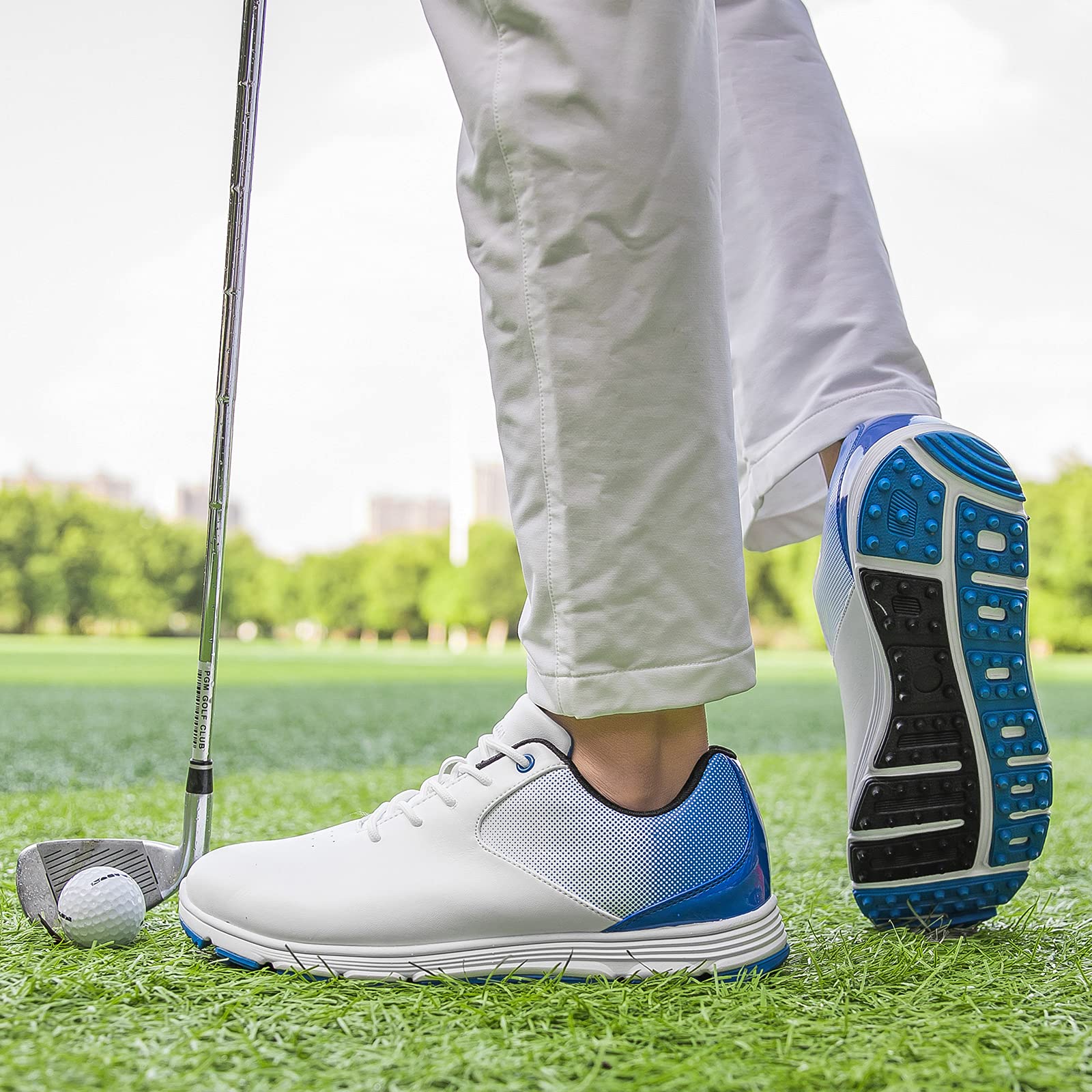 Mua Waterproof Golf Shoes for Men Spikeless Outdoor Golf Sport Training  Sneakers Classic Mens Golf Trainers Size 13 14 … trên Amazon Mỹ chính hãng  2023 | Giaonhan247