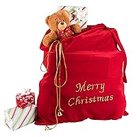 LED Lifesize Santa with Toy Bag | Frontgate