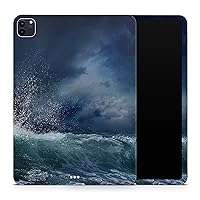 Crashing Waves Full-Body Wrap Decal Protective Skin-Kit Compatible with Apple iPad (A1219/A1337)