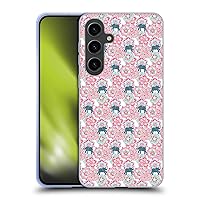 Head Case Designs Officially Licensed Micklyn Le Feuvre Tiny Elephants in Fields of Flowers Animals Soft Gel Case Compatible with Samsung Galaxy S24+ 5G