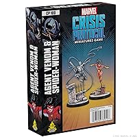 Marvel Crisis Protocol Spider-Man and Ghost-Spider Character Pack | Miniatures Battle Game | Strategy Game for Adults | Ages 14+ | 2 Players | Avg. Playtime 90 Mins | Made by Atomic Mass Games