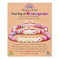 First Day of School Gift Mommy and Me Back to School Bracelets