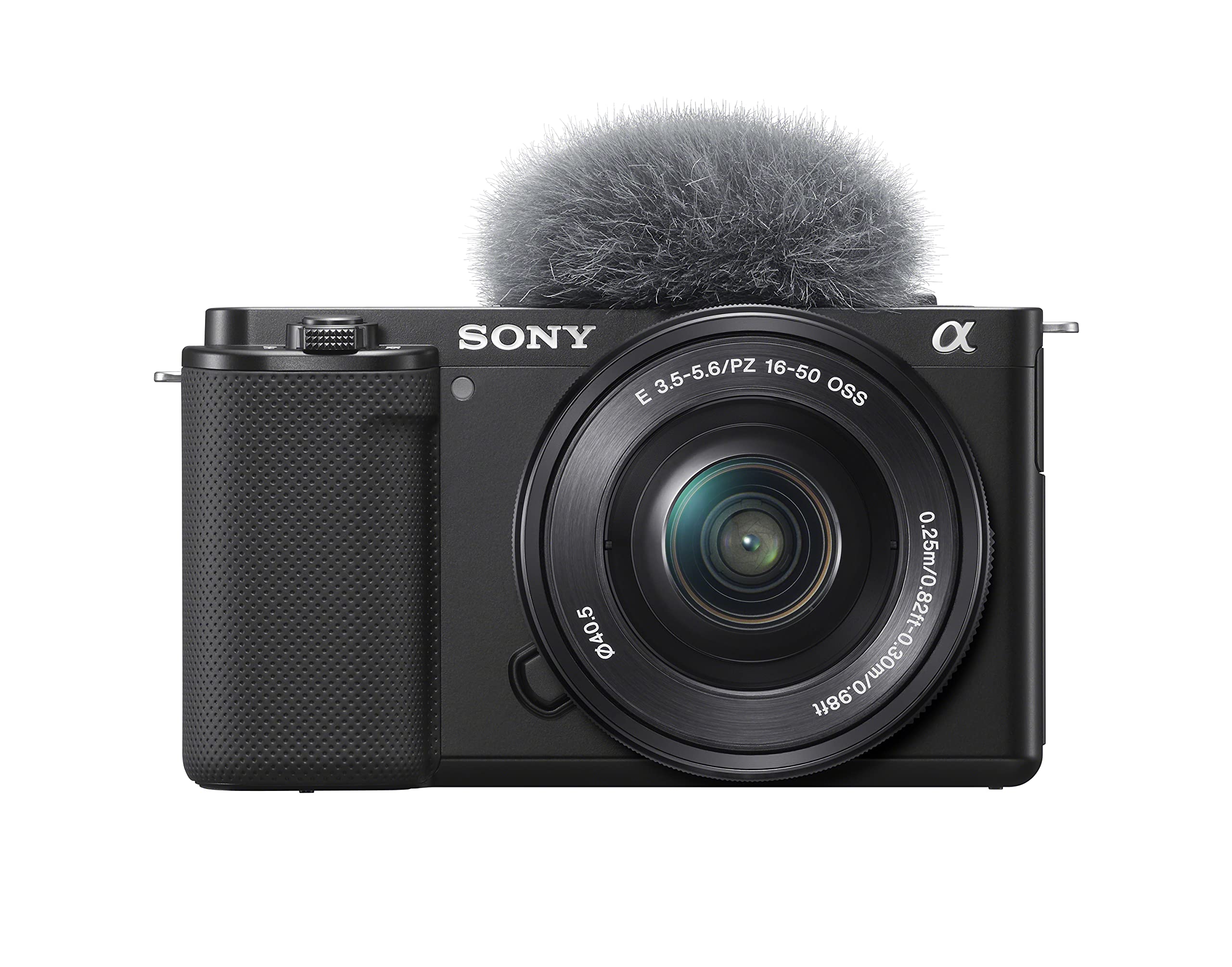 Sony Alpha ZV-E10 - APS-C Interchangeable Lens Mirrorless Vlog Camera Kit - Black