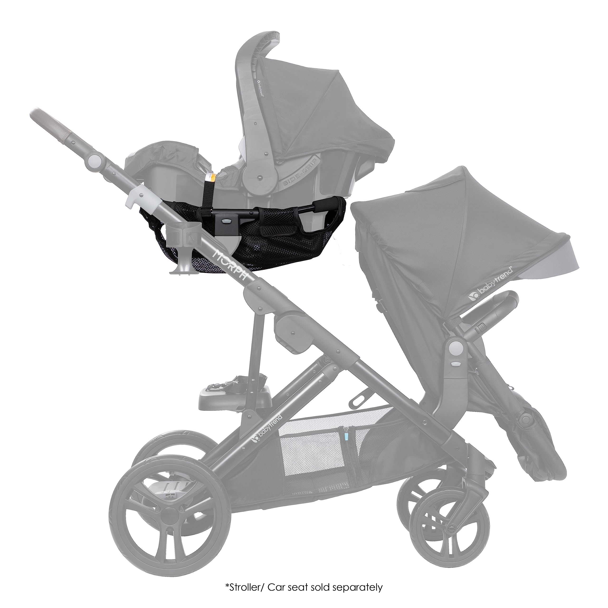 Baby Trend Morph Infant Car Seat Adapter, Black