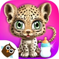 Baby Jungle Animal Hair Salon - Cute Mommy & Baby Makeover