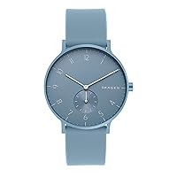 Skagen Aaren Men's Watch or Women's Watch, Silicone Watch for Men or Women